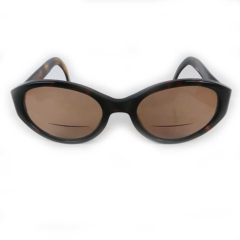 DK Donna Karan Brown Tortoise Catseye Eyeglass Frames 47-14-140